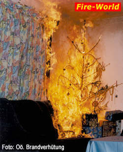 Weihnachtsfeier, nicht -feuer!